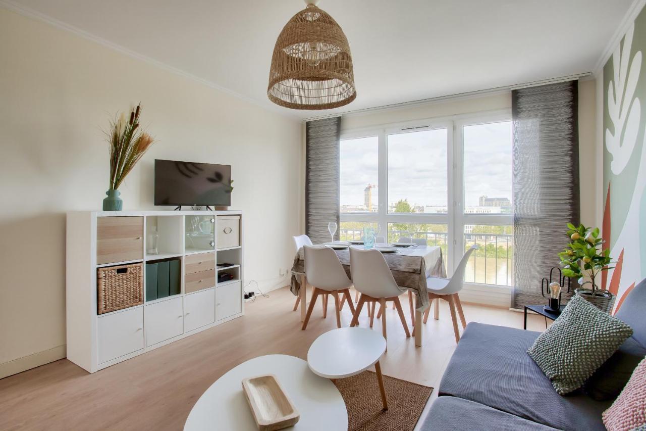 Apartament Escapade Sur L'Ile De Nantes Avec Vue Sur La Loire Zewnętrze zdjęcie
