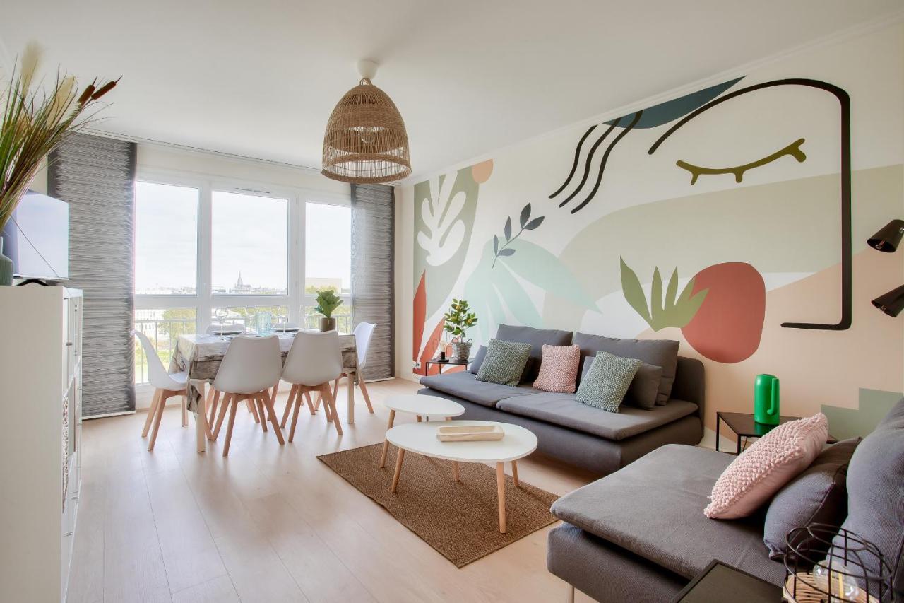 Apartament Escapade Sur L'Ile De Nantes Avec Vue Sur La Loire Zewnętrze zdjęcie
