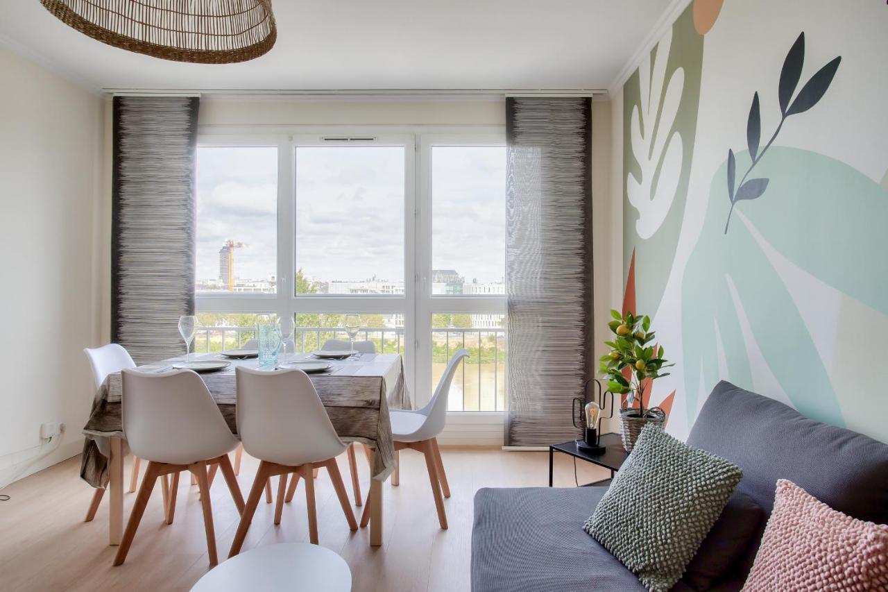 Apartament Escapade Sur L'Ile De Nantes Avec Vue Sur La Loire Zewnętrze zdjęcie